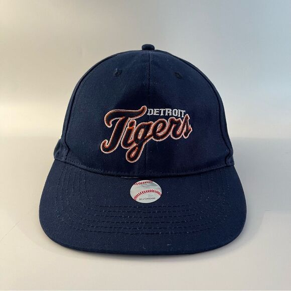 DETROIT TIGERS SNAPBACK BASEBALL CAP - Picture 1 of 6